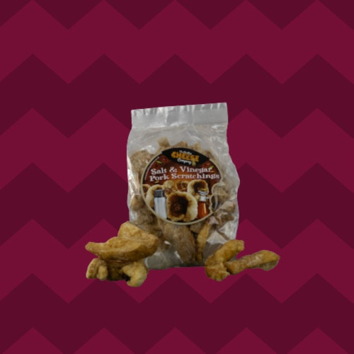 Salt and Vinegar Pork Scratchings Bag